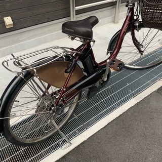 地域限定 ブリヂストン アシスタ 新基準 子供乗せ 8,7AH 24インチ パス