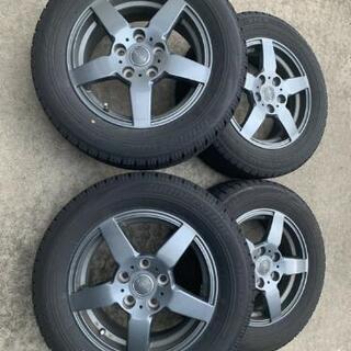 値下げしました！スタッドレスタイヤ「ブリヂストン」VRX 195/65R15 ホイール