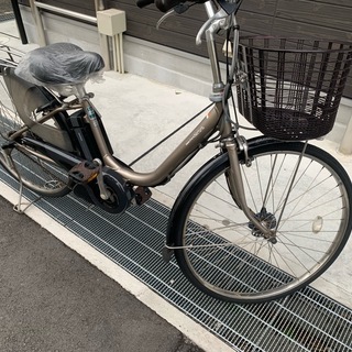 ヤマハ パス ナチュラ 新基準 8,1AH 子供乗せ ゴールド アシスタ ビビ 