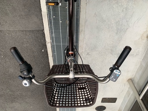 ヤマハ パス ナチュラ 新基準 茶 6,6AH 子供乗せ アシスタ ビビ