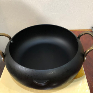 天ぷら鍋　22㎝　平型