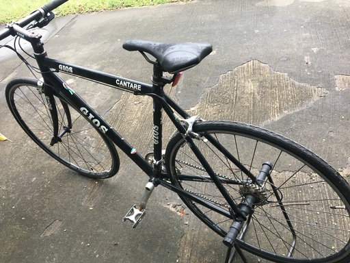 フラットバーロード GIOS CANTARE TIAGRA ブラック 540mm 【フラット