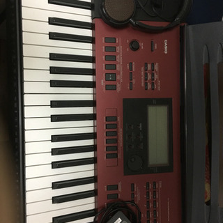 ジャンク】CASIOキーボード CTK-6250 61鍵盤 本体 スタンド CTK-6250