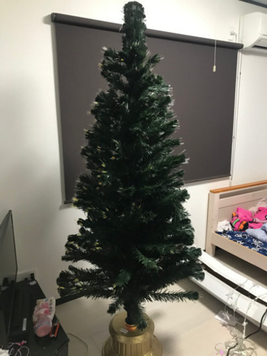 クリスマスツリー　ファイバーツリー