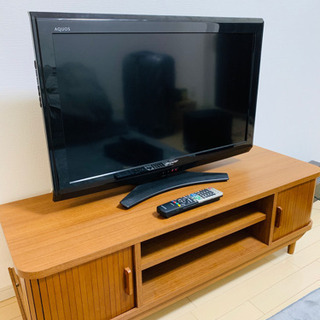 SHARP 32型テレビ & テレビボード