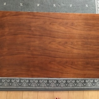 木目＊折り畳み式ローテーブル