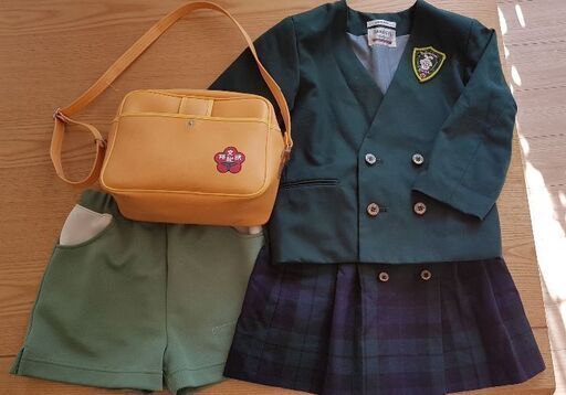所沢市文化幼稚園の制服一式