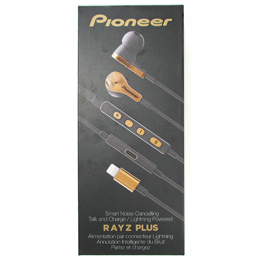 Pioneer パイオニア カナル型イヤホン RAYZ PLUS SE-LTC5R-T/XZCWL5 ブラック×ブロンズ