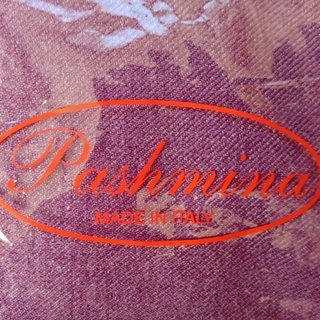 新品　イタリア製　パシュミナ　ストール