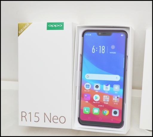 カードツー OPPO R15 Neo SIMフリー ダイアモンドピンクの通販 by