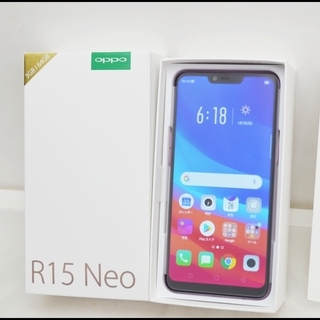 ほぼ未使用 OPPO R15 NEO 3GB/64GB DSDV...