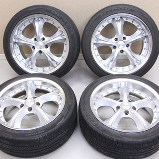 NEXEN ネクセン N7000 plus 225/45ZR18 95W 2016年製 4本 Amistad ホイール付き 18×? PCD114.3 5穴　ハブ径62mm(T1429Ymwx)