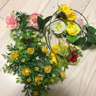 ダイソーで買った造花のお花たち