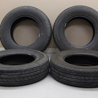 195/80R15 LT 夏タイヤ　4本　ブリヂストンV600　2015年製 ハイエース キャラバン 小型トラック バン(T1437YGanx)