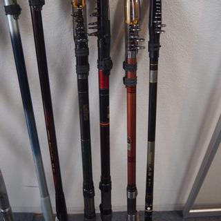 釣竿１０本セット　ケース（ダイワ）つき