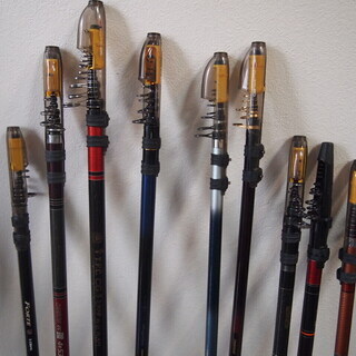 釣竿１０本セット　ケース（ダイワ）つき