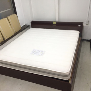 大田区送料無料】 キングベッド セット キングサイズ W180㎝