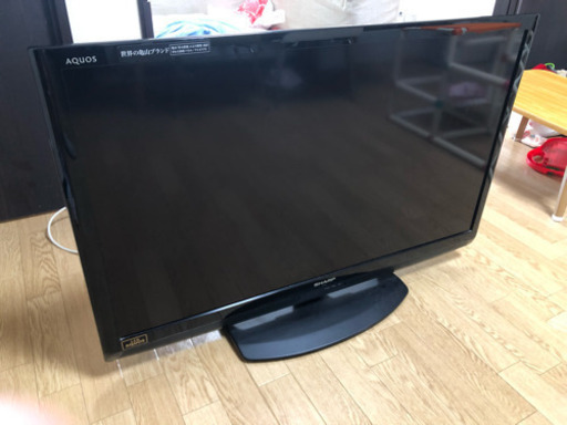 大画面液晶！！シャープ AQOUS 40型