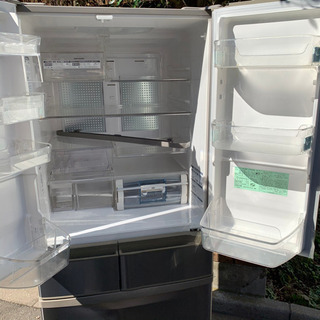 ★日立 HITACHI ノンフロン冷凍冷蔵庫 R-SF50YM 501L 6ドア フレンチドア ステンレスシルバー★
