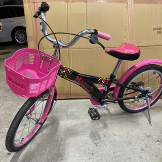 子供用　自転車　MARGO 18インチ　ピンク