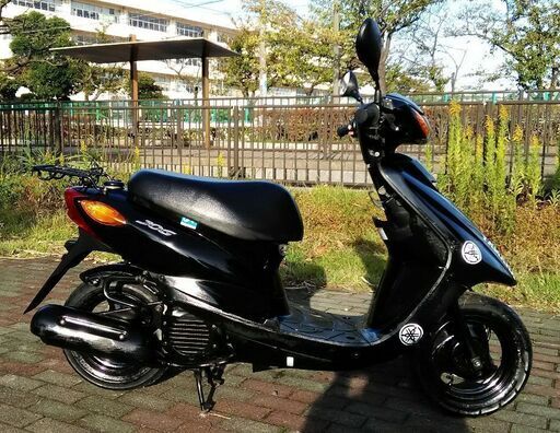 12149キロ。 優れたエンジン。 ヤマハ（ジョグ）、SA36J。 バック