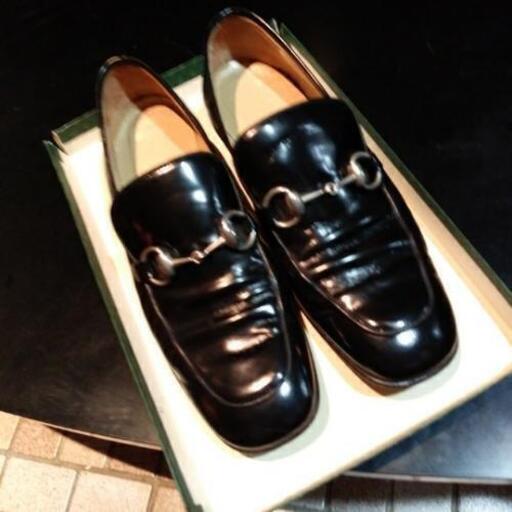GUCCIの革靴　23cm