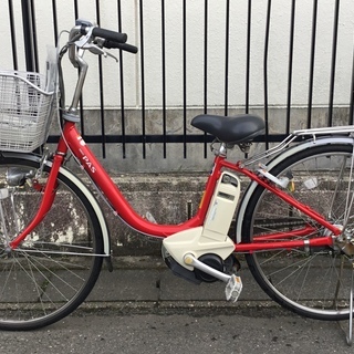 お得★ヤマハPAS電動アシスト自転車 PAS 3段変速・26インチ・充電器付