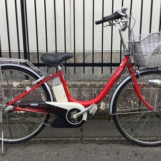 お得★ヤマハPAS電動アシスト自転車 PAS 3段変速・26インチ・充電器付