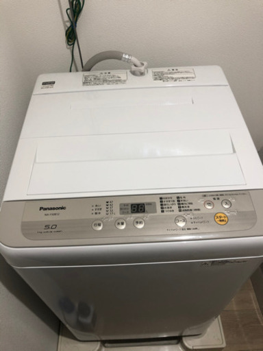 2019年製 洗濯機 パナソニック 5kg