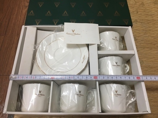 未使用　バレンチノ　コーヒーカップセット