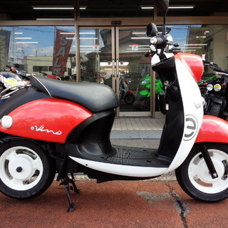 No 2923ｅ ｖｉｎｏ イービーノ 電動スクーターオレンジ ホワイト 彡 アットバイク 鳩ヶ谷のバイクの中古 あげます 譲ります ジモティーで不用品の処分