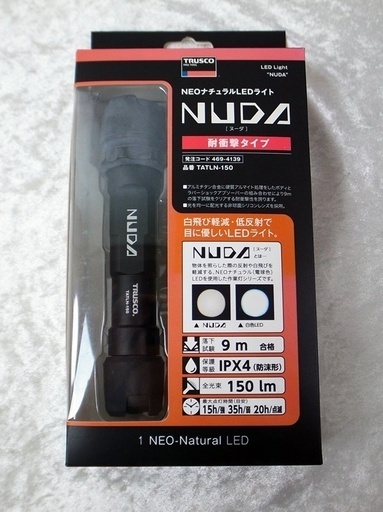 ▲②訳あり▲未使用 長期保管品▲TRUSCOトラスコ▲LEDライト NUDA TATLN-150 469-4139▲質屋リサイクルマート宇部店▲