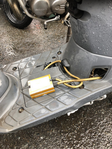 SUZUKI レッツ4G カスタムマフラー セル始動 福岡市南区 SUZUKI レッツ