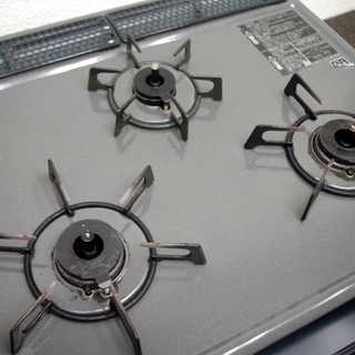 ⑩　リンナイ ビルトイン LPガスコンロ RB32AM4H2S-BW LPガス用 ☆2017年製