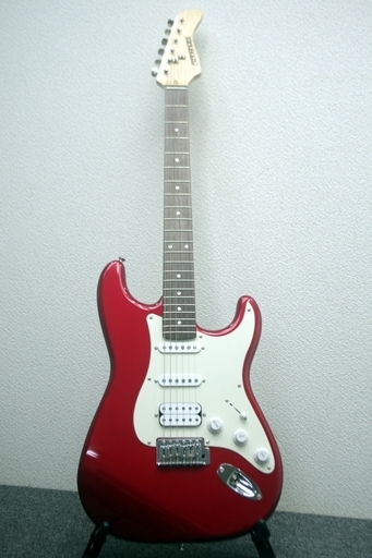 ⑨　美品■FERNANDES フェルナンデス ストラトキャスター LE-1Z SSH CAR/R キャンディーアップルレッド