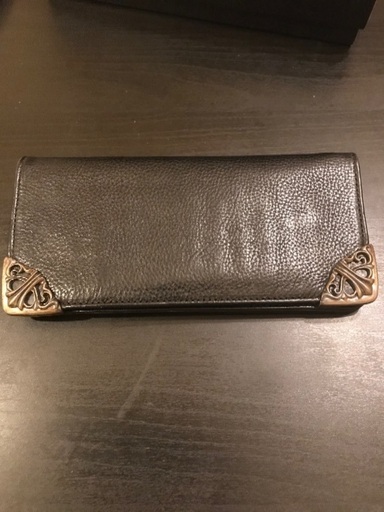 【最終値下げ・未使用】正規品クロムハーツ ChromeHearts  ロング シングルフォールド チップス　インボイス原本付 最終値下げ・未使用】正規品クロムハーツ ChromeHearts ロング