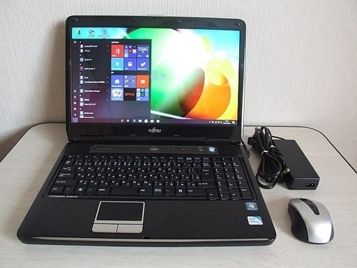 中古 高速SSD240GB搭載　Fujitsu LIFEBOOK AH550/1AT ノートパソコン　3