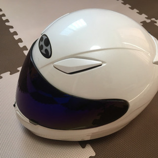 【美品】OGK ヘルメット FF-R3 ミラーシールド付の画像