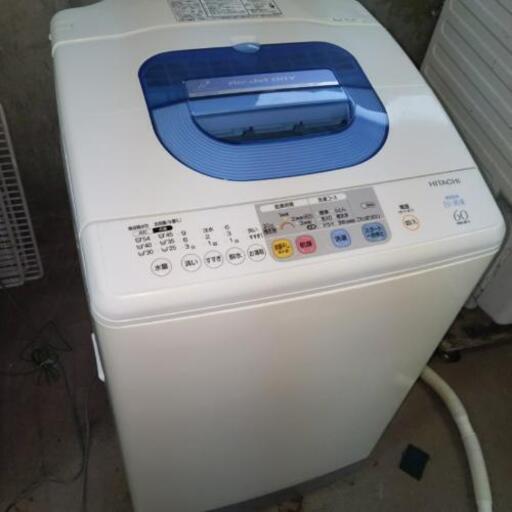 日立全自動洗濯機　NW-6FY乾燥3.0kg/洗濯・脱水6.0kg送風乾燥付き洗濯機ＮＷ－６ＦＹ\n\n