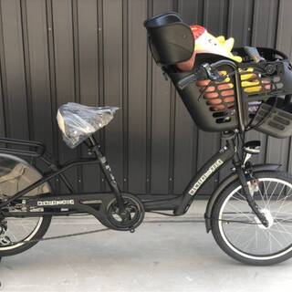 売切◼️新車☆三人乗り対応 BAA子供乗せ自転車 ママフレロック