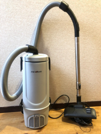 スイデン リュック式 紙パック式 掃除機 nedius NV-110RIZ