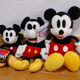 ■ミッキーマウス　3体セット