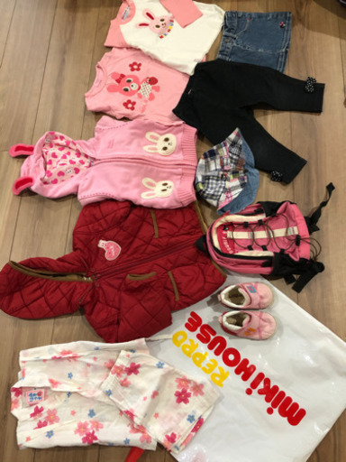 ミキハウス　80 子ども服　セット