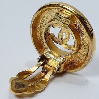 CHANEL シャネル ココマーク 1997年 イヤリング レディース 女性用 ゴールド 金【中古】