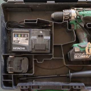 日立工機18v13ミリコードレス振動ドライバドリルDV 18DBL2