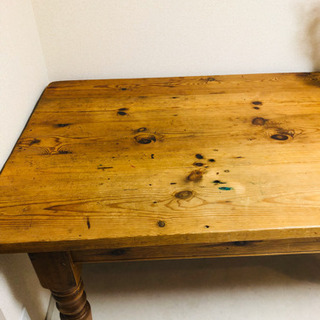 イギリス製　アンティーク6人掛け　目黒通りアンティークショップ購入　