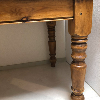 イギリス製　アンティーク6人掛け　目黒通りアンティークショップ購入　