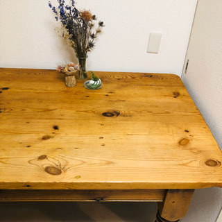 イギリス製　アンティーク6人掛け　目黒通りアンティークショップ購入　