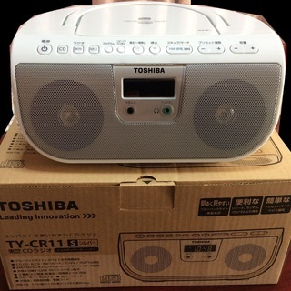 【展示品】 東芝 ( TOSHIBA ) CDラジオ TY-CR...