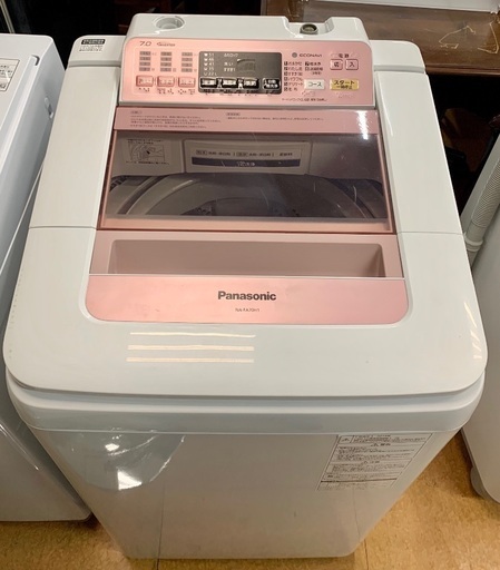 高性能！Panasonicの全自動電気洗濯機を入荷致しました！